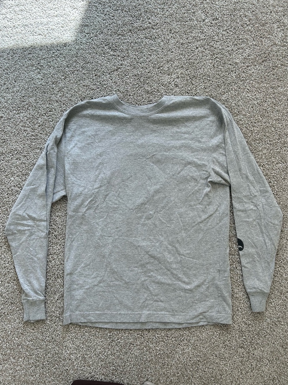 carhartt grey long sleeve tee